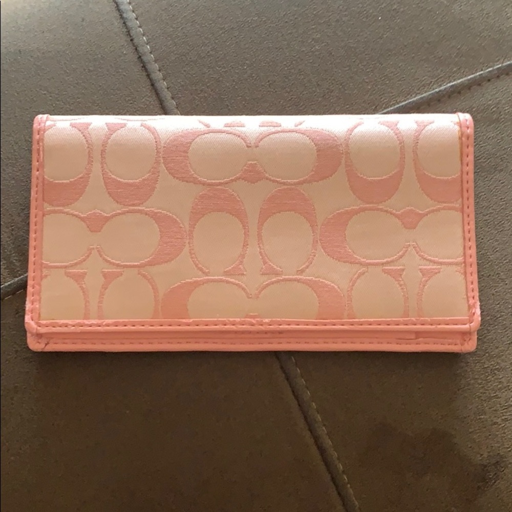 Coach Checkbook Holder